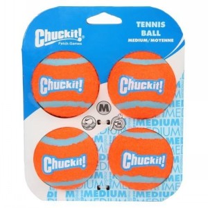 Chuckit Launcher Tennis Ball (4pk)